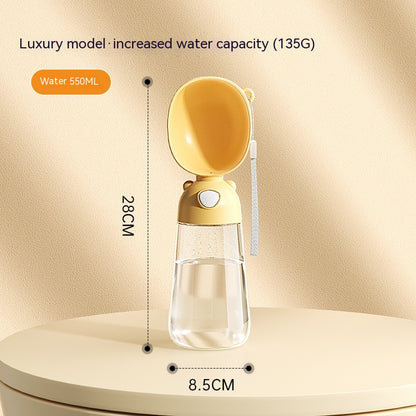 Portable Pet Water and Food Dispenser - Travel Bowl for Dogs and Cats