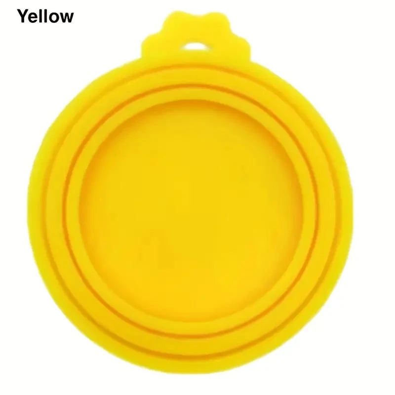 1 Reusable Silicone Pet Can Lid Bpa Free, Suitable for Most Sized Dog and Cat Cans - Keeps Food Fresh Prevents Bacterial Odors