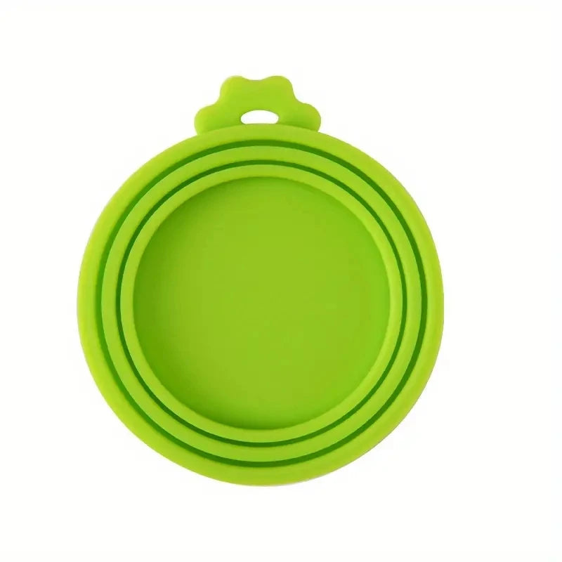 1 Reusable Silicone Pet Can Lid Bpa Free, Suitable for Most Sized Dog and Cat Cans - Keeps Food Fresh Prevents Bacterial Odors